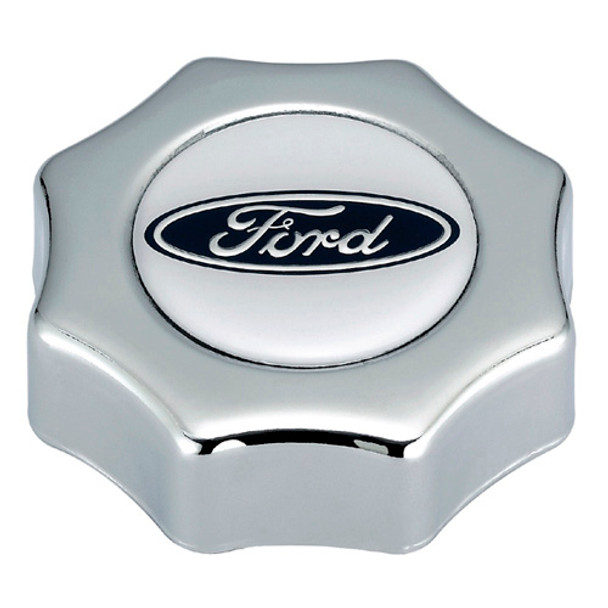 Alm Screw-in Oil Fill Cap w/Ford Oval Logo (FRD302-230)