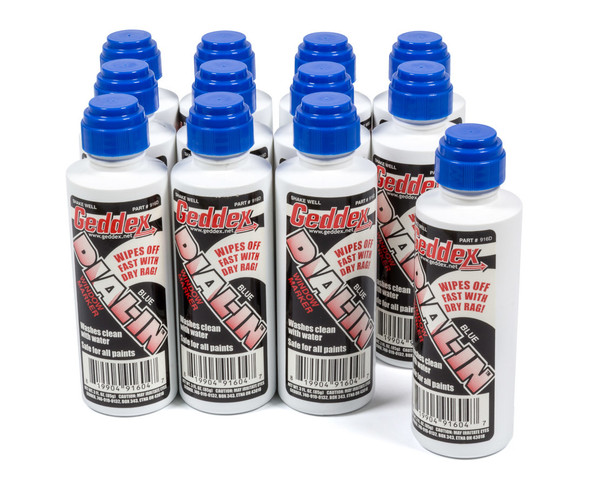 Dial-In Window Marker Blue Case 12x3oz Bottle (GDX916D12)