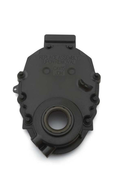 SBC Front Timing Cover - Black Plastic (GMP12562818)