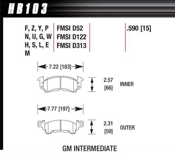 Full Size GM-Black (HAWHB103M590)