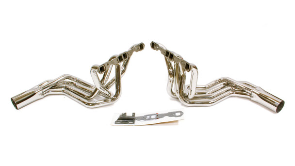 SBC S/S S/C Headers 63-82 Vette- Side Mount (HKR2224-3)