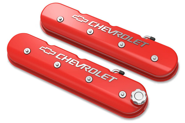 LS Series Valve Covers w/Bowtie Chevrolet Logo (HLY241-404)