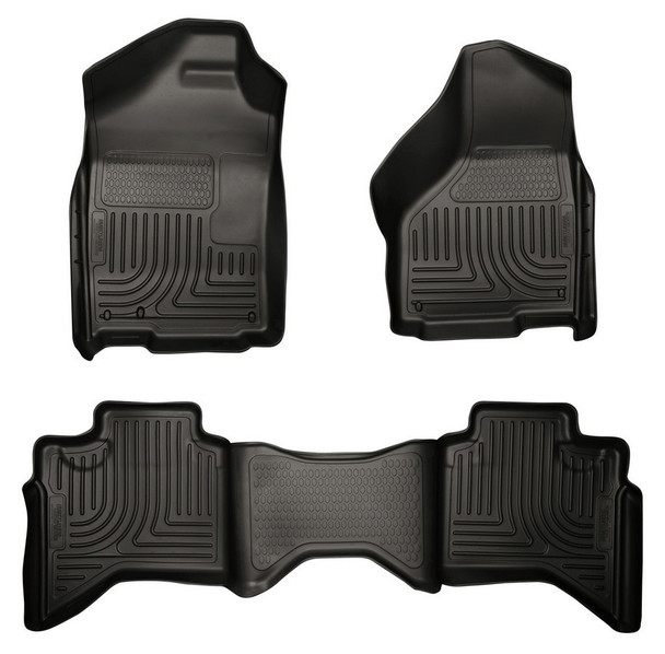 02-09 Dodge Ram Floor Liners Black (HSK98031)