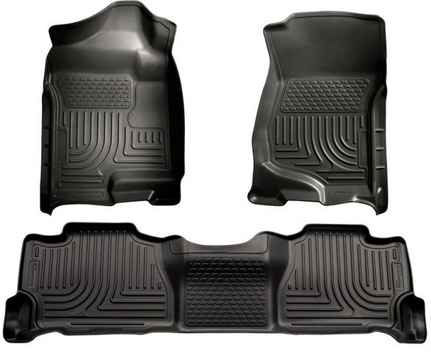 07-14 Suburban Floor Liners Black (HSK98261)