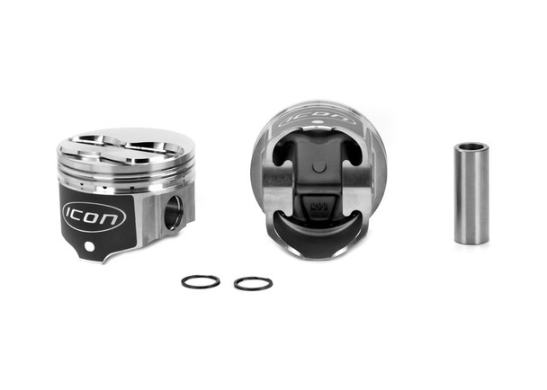 BBM Dome Piston Set 4.290 Bore +4.5cc (ICNIC687.040)