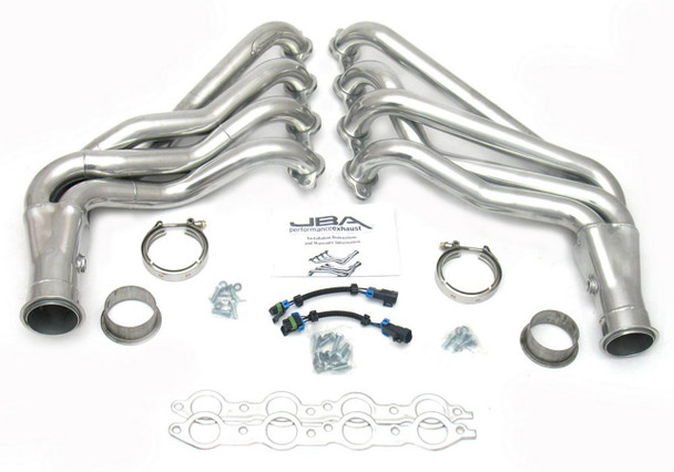 Headers - 2010 SS Camaro - Long Tube Silver (JBA6813SJS)