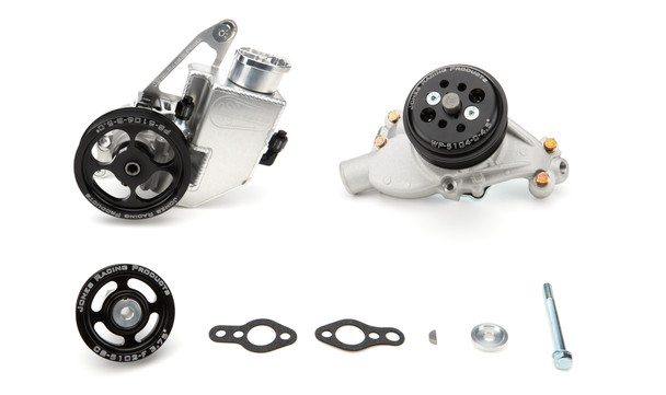 Serpentine Drive Kit SBC W/P/S & W/P 7500rpm (JRP1004-AR-75)