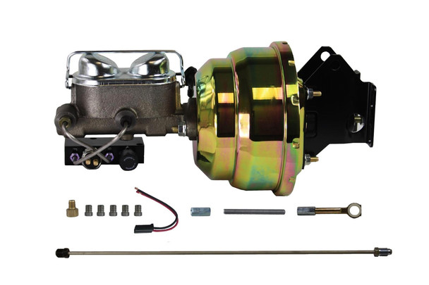 Hydraulic Kit Power Drum Brakes 8in Dual Booster (LEEFC0043HK)