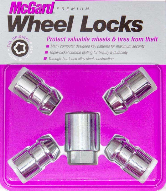 WHEEL LOCK 7/16 CONICAL SEAT (4) (MCG24132)