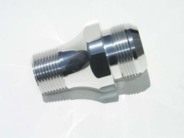 #20an Water Pump Fitting - Polished (MEZWP1020U)