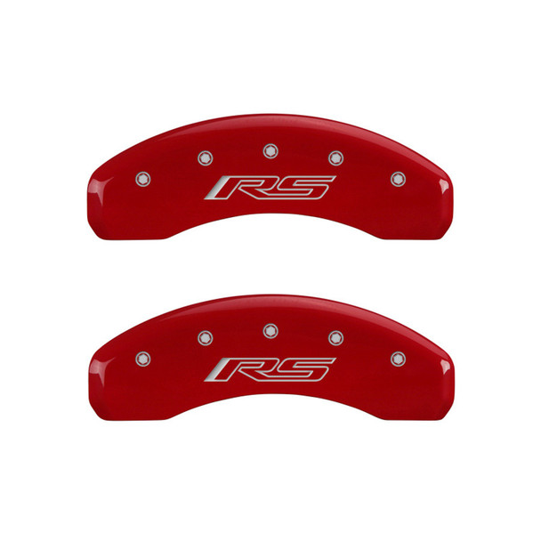 10- Camaro Caliper Covers Red (MGP14033SRS5RD)