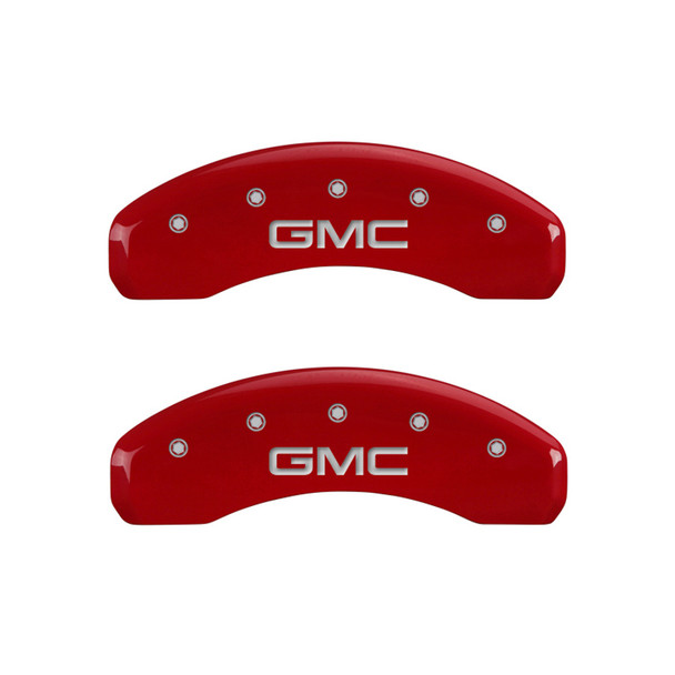 14- Sierra !500 Caliper Covers Red (MGP34208SGMCRD)