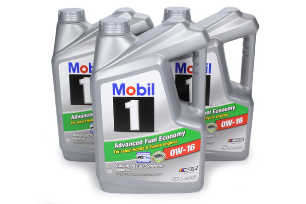 Mobil 1 Synthetic Oil 0w16 Case 3x5 Quart Jug (MOB124322)