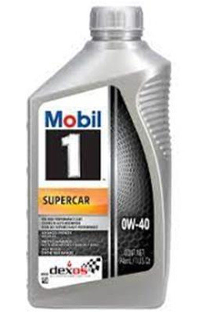 0W40 Supercar Oil Case 6 x 1 Quart (MOB126870)