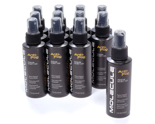 Helmet Anti-Fog 4oz Spray Case of 12 (MOLMLHAF-4-12)