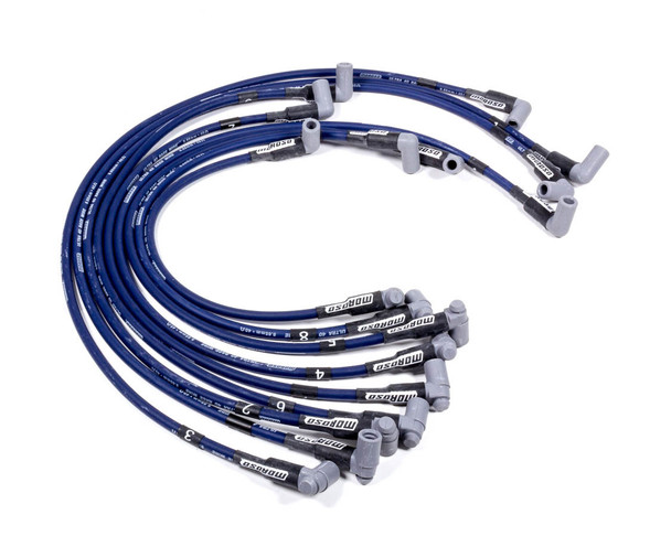 Ultra 40 Plug Wire Set SBC Sprint Car Blue (MOR73677)