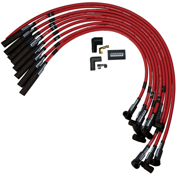 Ultra 40 Plug Wire Set - Red (MOR73688)