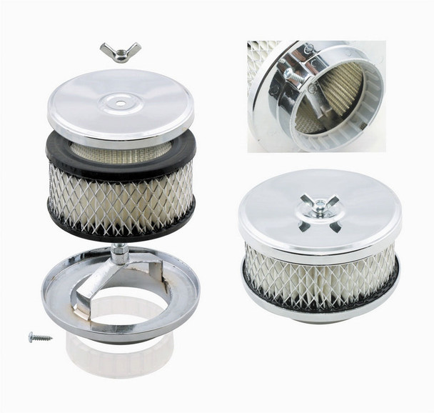 4in Chrome Air Cleaner (MRG4354)