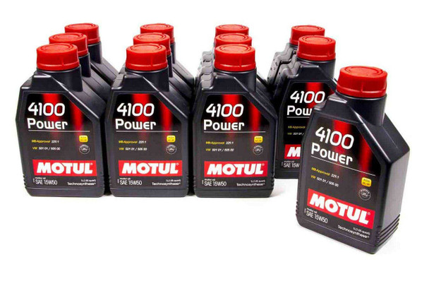 4100 Power 15W50 Oil Case 12x1 Liter (MTL102773-12)