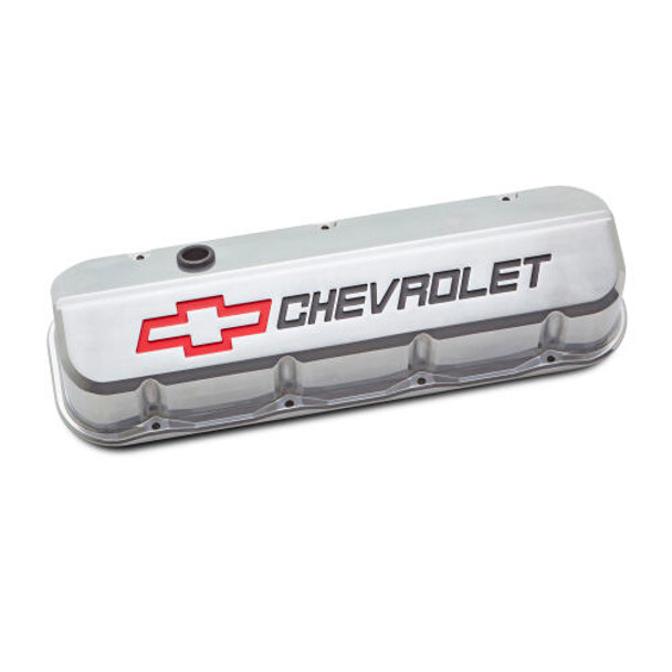 Slant Edge Valve Covers BBC Polished (PFM141-875)