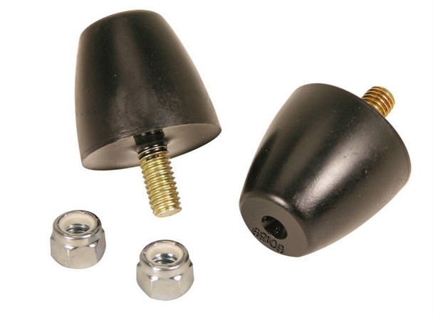 Bump Stop 1-9/16 x 1-5/8 Cone Style Pair (PTN19-1317BL)