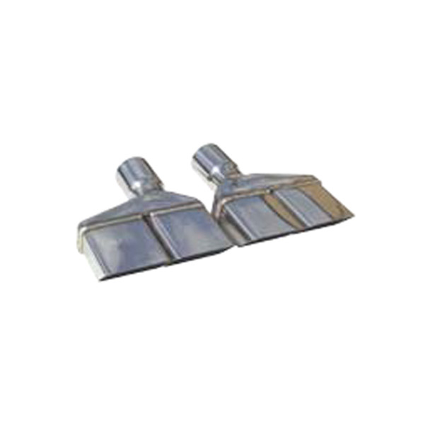 Exhaust Tips Slip Fit 3in Dual Rectangle Slant (PYPEVT88)