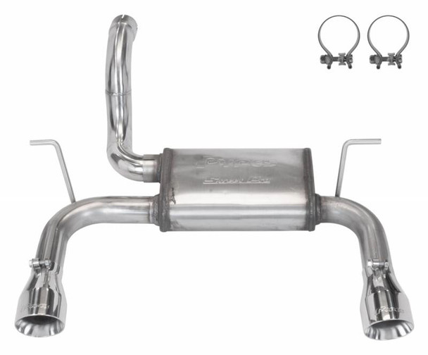 18- Jeep Wrangler JL 2. 0/3.6L Axle Back Exhaust (PYPSJJ24S)