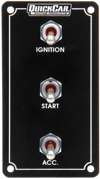 Ign. Panel Extreme Vert. 3 Switch Dual Ignition (QRP50-7911)