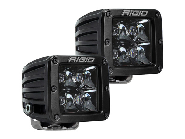 LED Light Pair D-Series Spot Midnight (RIG202213BLK)