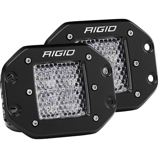 LED Light D-Series Pro Diffused Flush Mount Pr. (RIG212513)