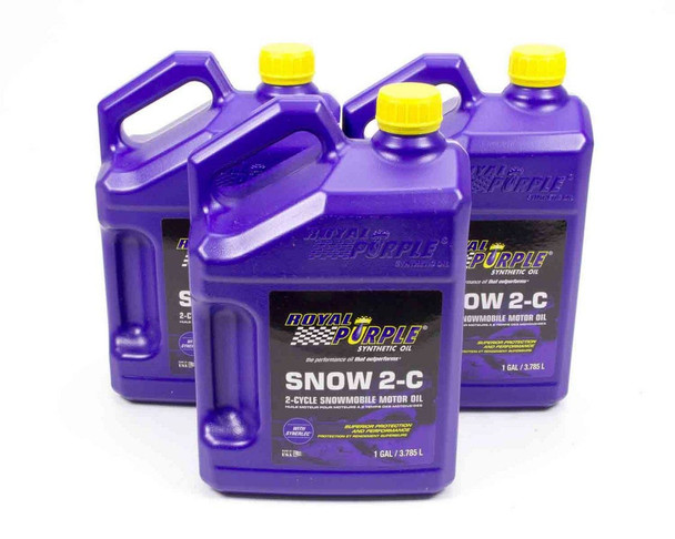 Snowmobile 2 Cycle Oil Case 3x1 Gallon (ROY43511)