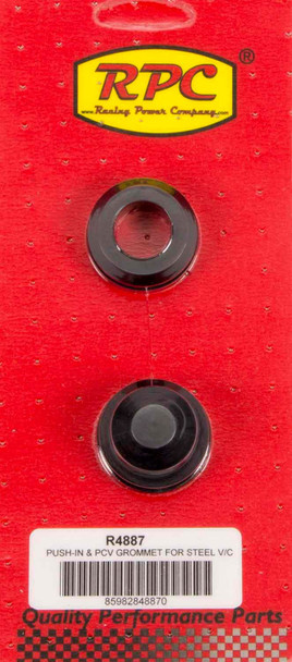 1-1/4 OD x 3/4 ID Steel V/C Rubber Grommets (2) (RPCR4887)