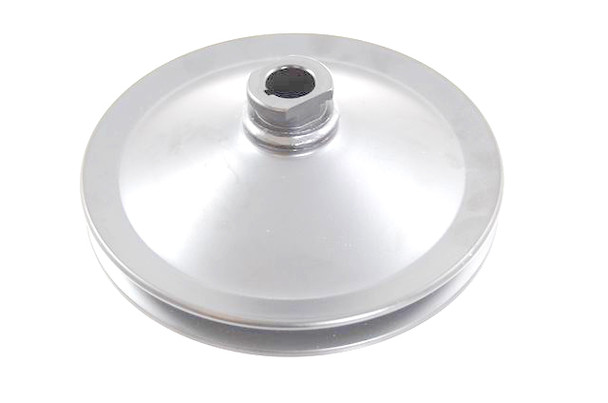 283/327 GM SB Power Stee ring Pulley Chrome (RPCR8946)