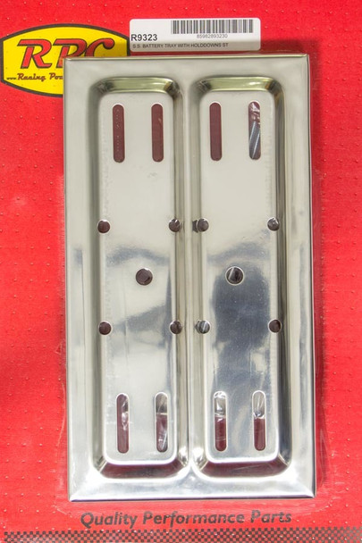 Stainless Steel Battery Tray Kit (RPCR9323)