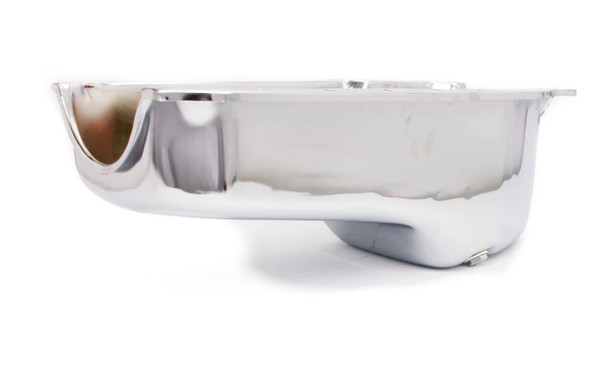 86- SBC Steel Stock Oil Pan Chrome (RPCR9414)