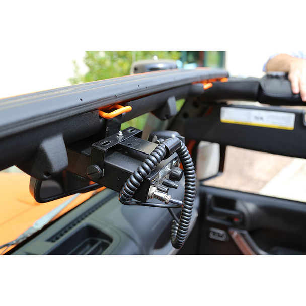 CB Radio Mount 07-18 Je ep Wrangler JK (RUG11503.95)