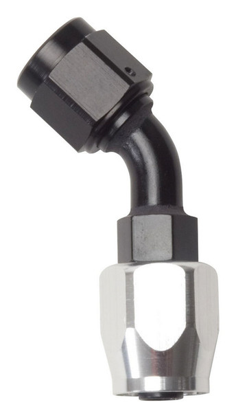 #12 45 Deg Hose End Black (RUS610125)