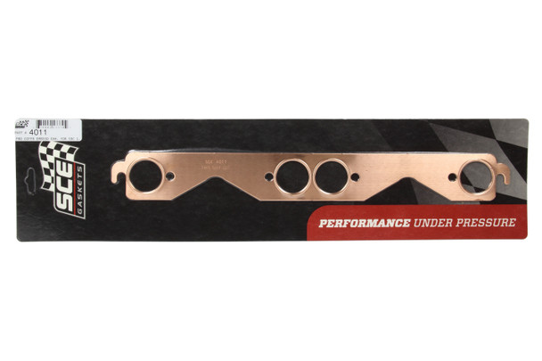 1.500 Dia. SBC Copper Embossed Exhaust Gasket (SCE4011)