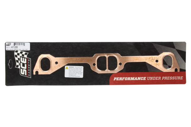 Pontiac D-Port Copper Exhaust Gasket Set (SCE4128)