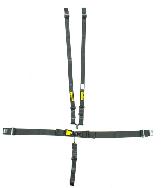 5pt Harness System SFI LatchLink Black HANS (SRBSR76751H)