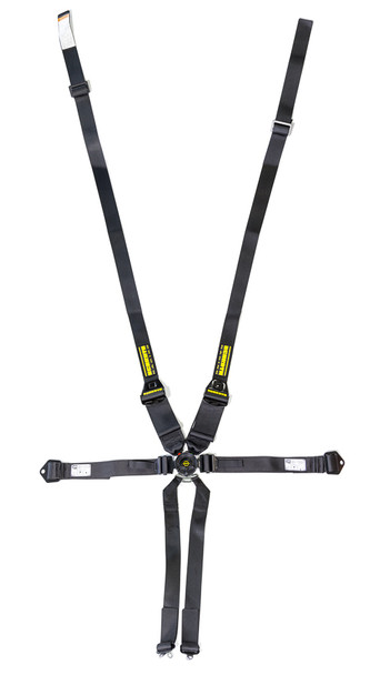 6pt Harness System SFI ProFi II Hans Black (SRBSR91143NC)