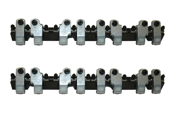 SBC Shaft Rocker Arm Kit - 1.6/1.6 Ratio (TDM2301-160/160)