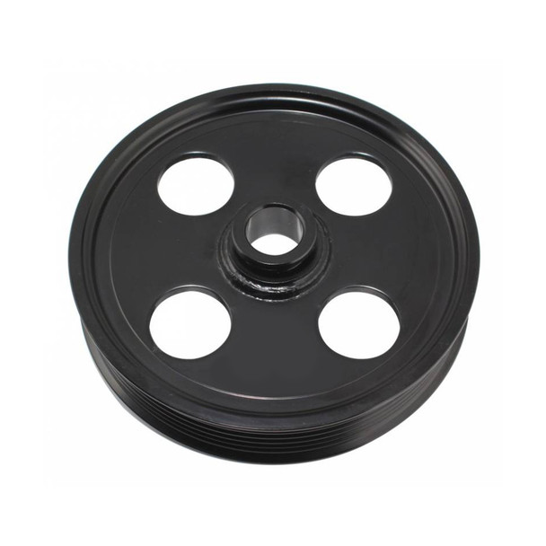 Type II Power Steering Pulley 6 Groove Black (TFS8489B)