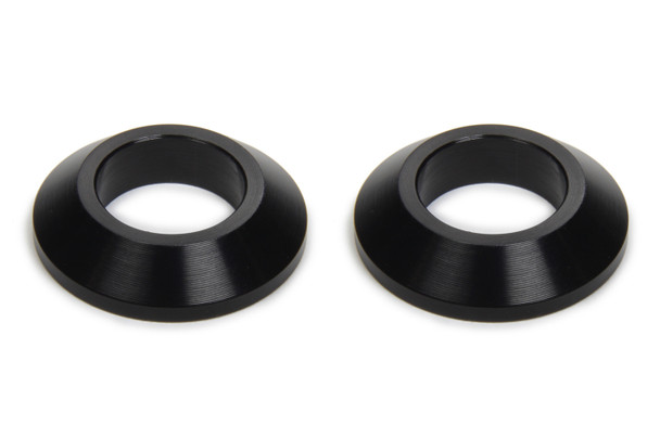 Tapered Spacers 1/2in ID 1/4in Thick Black 2pk (TIP8221)