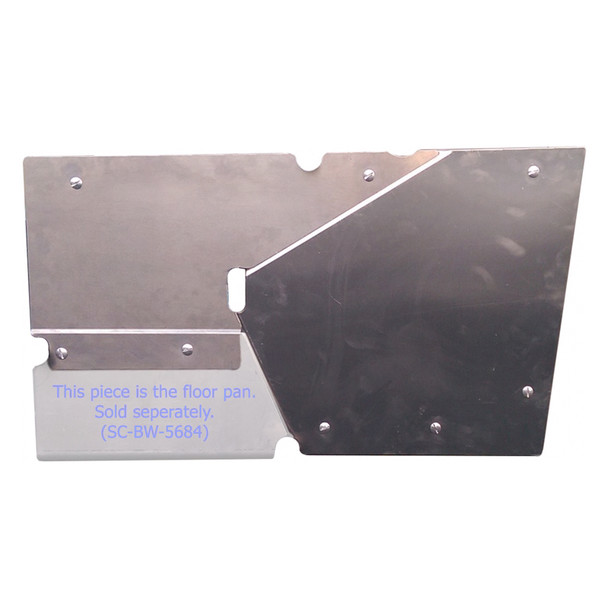 Sprint Car Kick Panel LH Quick Access Alum (TXRSC-BW-5685)