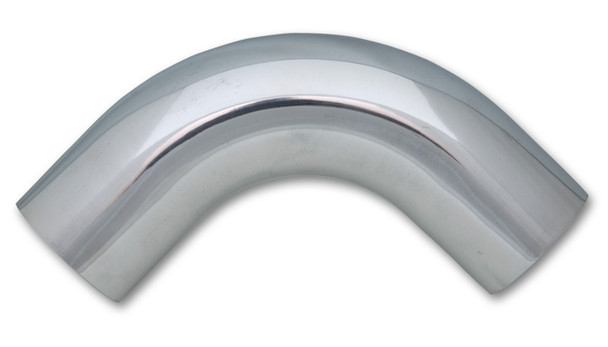 1.5in O.D. Aluminum Tube 90 Degree Bend Polished (VIB2158)