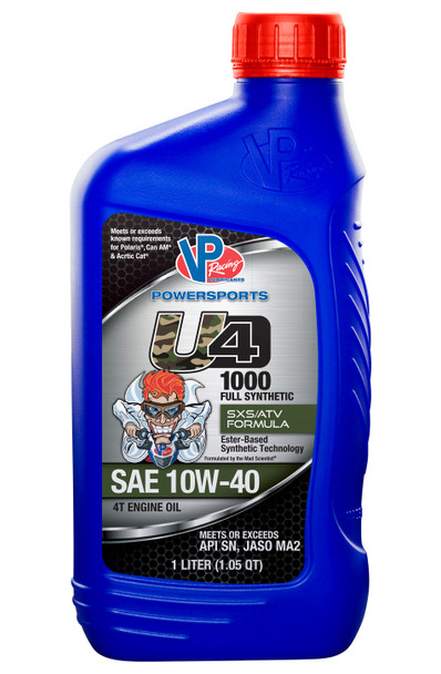 VP Oil SAE 10w40 UTV/ATV Syn 32oz (VPF26721)