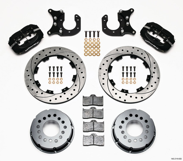P/S Rear Disc Kit New Big Ford Drilled (WIL140-2118-BD)