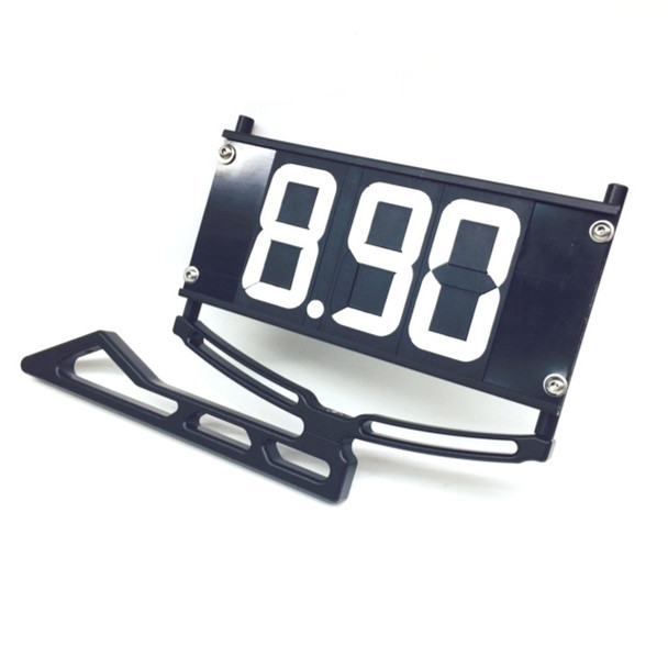 Black Dragster Dial In Board Bracket - Angled & Flip-A-Dial