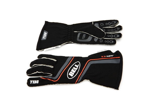 Glove ADV-TX Black/Org Large SFI 3.3/5 (BELBR20023)